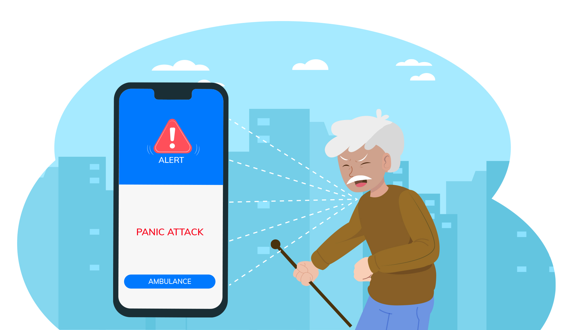 Panic attack detection and prevention-Salutus